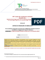 SAI-1 Affidamenti Diretti - Avviso Indagine Di Mercato-Aggiornato Ad Ottobre 2020