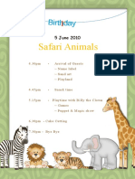 Dominic Bday Agenda v1.1