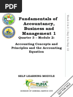 Fundamentals of Accountancy, Business and Management 1