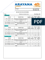 18-07-21 - Inc - JR - CO Super Chaina & N-120 - Jee Adv (2011 - P2) - QP