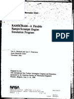 RAMS - A Fle - Ble Ramjet/Scramjet Engine Simulation Program: Leo A. Burkardt and Leo C. Franciscus