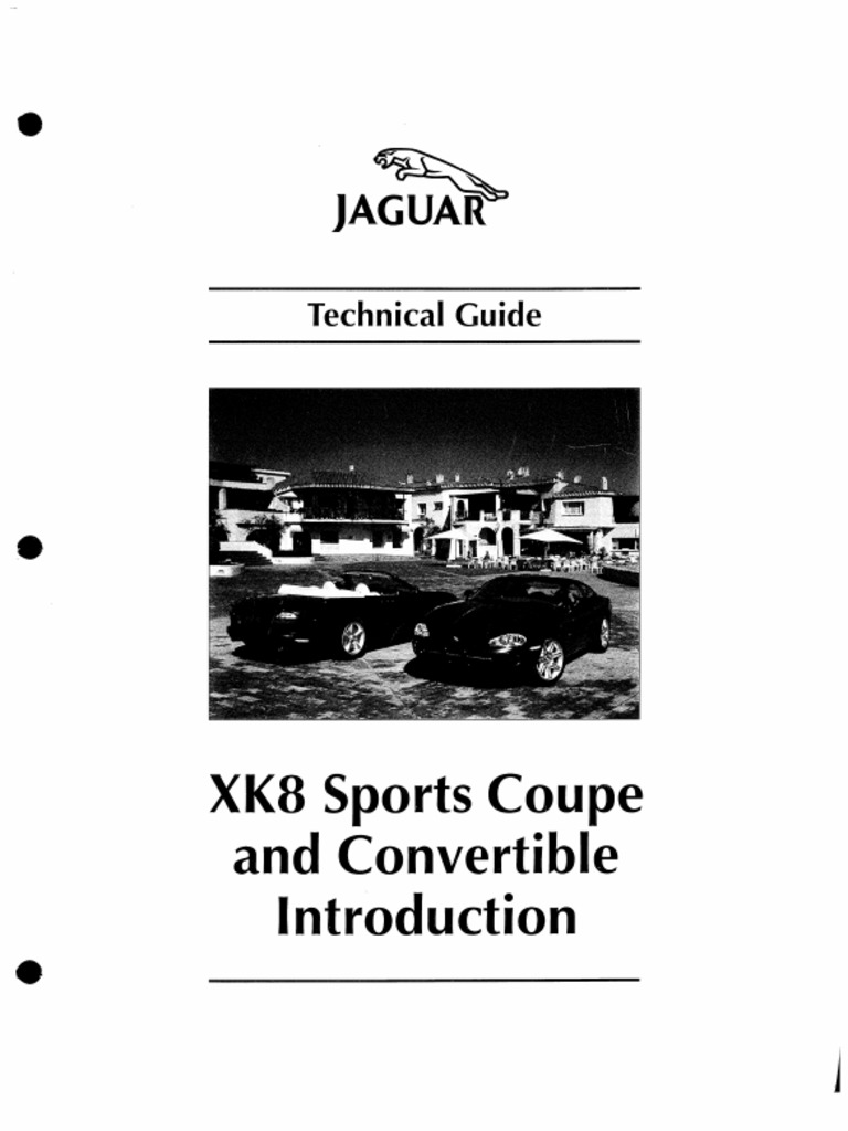Jaguar Xk8 Technical Guide Manual PDF