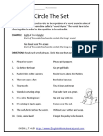 Assonance Worksheet