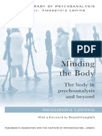 Alessandra Lemma - Minding the Body_ the Body in Psychoanalysis and Beyond (2014, Routledge)