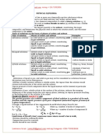 Uace Physical Equilibrium Notes