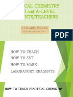 Practical Chemistry For o and A-Level Students