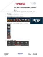 2 - How To Request For TADS Catalogue