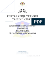 Kertas Kerja Program Transisi 2021