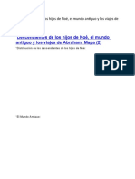 Descendientes de Los Hijos de Noé Mapas