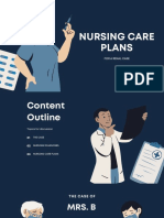 Nursing Care Plans: For A Renal Case