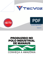 Manual do usuário T1-TVIXX - Ver 2.3