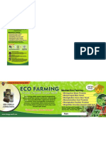 Banner-Spanduk Eco Farming