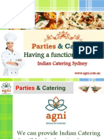 Parties Catering Indian Catering Sydney