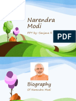 Narendra Modi: PPT By:-Sanjana R V D