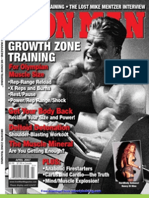 iron man usa 4 2007 pdf weight training sports