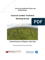 Coconut Lumber Technical Working Group Report Feb 2014