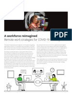 A Workforce Reimagined: Remote Work Strategies For COVID-19 and Beyond
