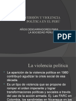 Clase Subvsersión y Violencia Polític en El Perú I
