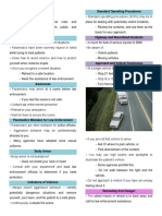 EMS Standard Operating Procedures for Violent Scenes