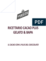 Ricettario Cacao Plus Pasticceria e GelateriaI