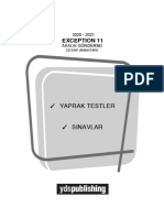 Exception 11 Aralik Answer Key