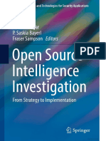 Open Source Intelligence Investigation