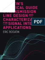 Eric Bogatin - Practical Transmission Line Design and Measurement - Lossless Single-Ended Transmission Lines-Artech House (2020)