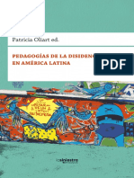 Pedagogias de La Disidencia en America Latina de Patricia Oliart