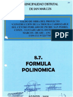 FORMULAS POLINOMICAS