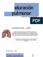 Maduración Pulmonar
