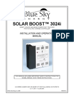 SOLAR BOOST™ 3024i: Installation and Operation Manual