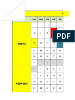 Calendario Acdémico 2022