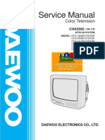 TV Daewoo Chasis Cn-115i Modelo Dtq-14n2fc - dtq20j2fs