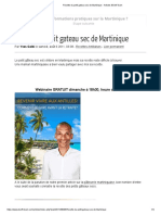 Recette Du Petit Gateau Sec de Martinique - Articles BSoft Team
