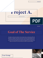Project A.: Audio/music Service