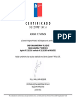 Certificado de Auxiliar