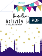 Ramadhan Activity Book 2020