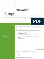 Basic Renewable Energy: Introduction To Common Terminology