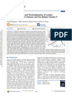 Estrutura, Função e Termodinâmica de Lactato Desidrogenases de Humanos e o Parasita Da Malária P. Falciparum