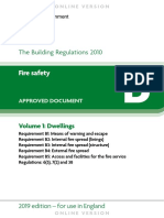 Building Regulations - Document B1 (2019)