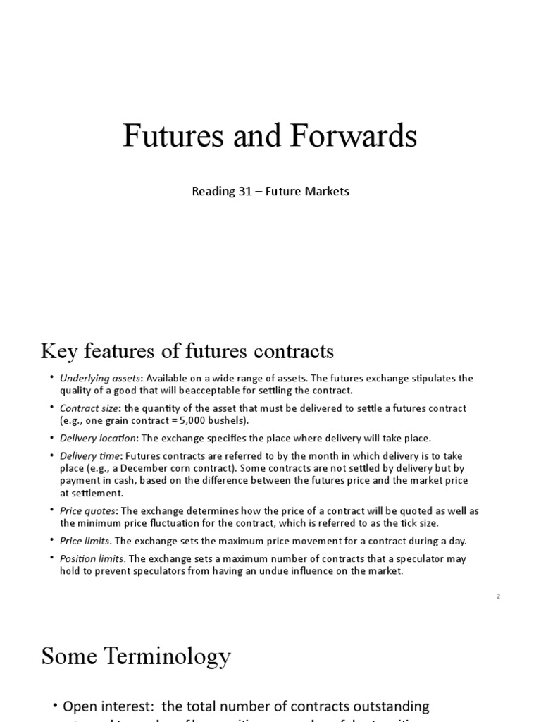 Futures and Forwards | PDF | Futures Contract | Hedge (Finance)