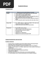 Solution Stanford Library Management System