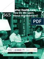 Salzburg 565 - Better Health Care_ How Do We Learn About Improvement