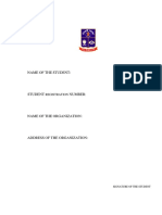 Industrial Attachment Report For AERE - form 