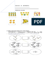 Evaluacion de Matematica - 4 Años
