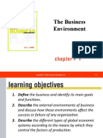 Chapter 1 - The Business Envirnment