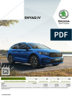 Skoda Enyaq Cennik