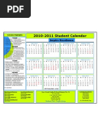 Calendar2010 2011A | PDF | Academic Term | Behavior Modification