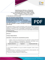 Guia de Actividades Paso 1 - Reconocer Saberes Previos