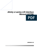 80000456-102 Alinity ASTM LIS Interface